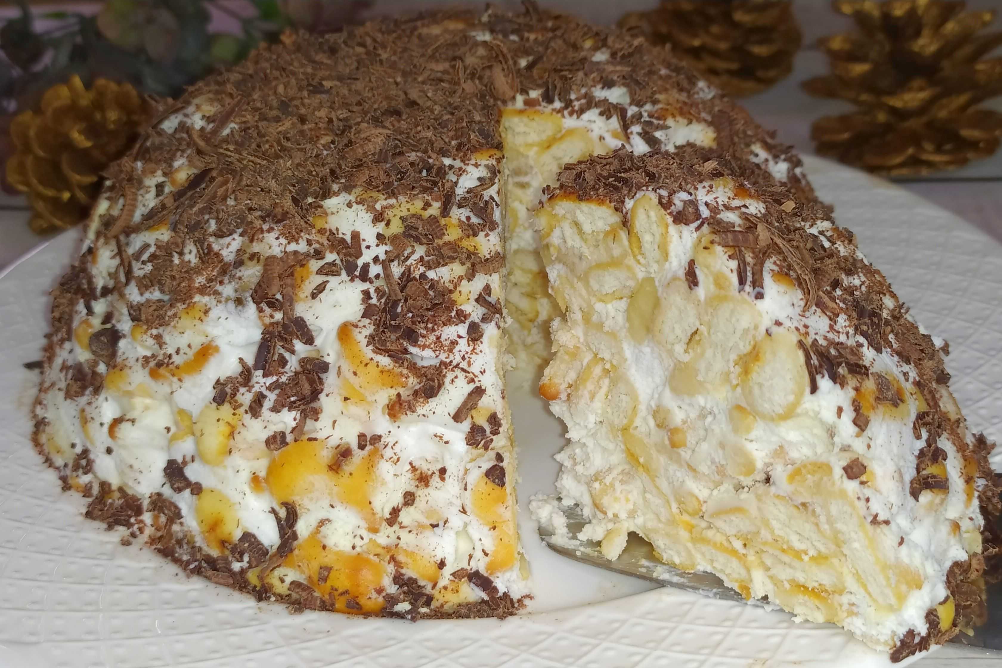 Торты из печенья, 5 лучших рецептов для вкусного чаепития