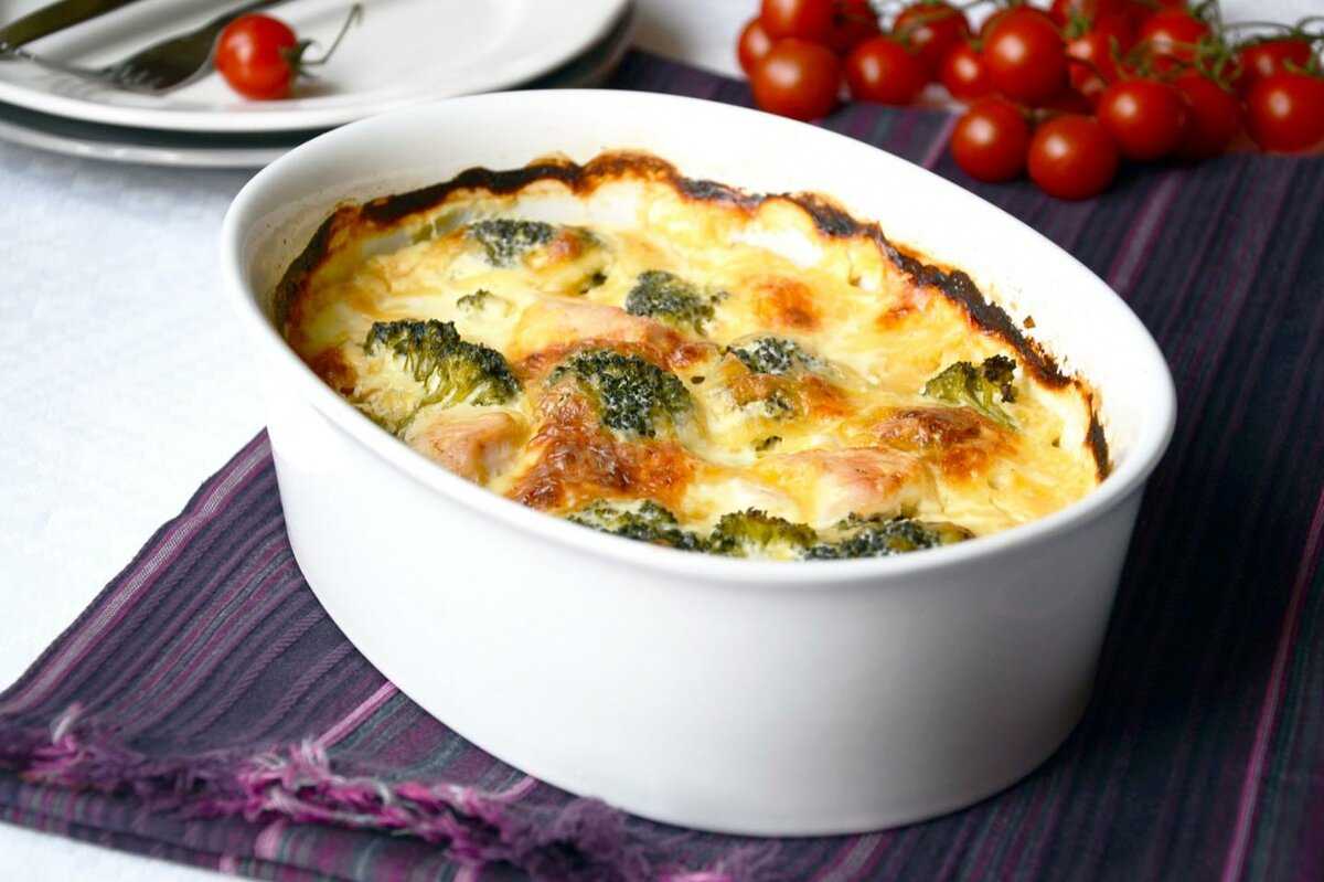 Брокколи пп рецепты - запеченная в духовке, с курицей, крем-суп, салат, диетическая в мультиварке - glamusha