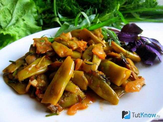 Лобио из стручковой фасоли по-грузински — рецепт приготовления