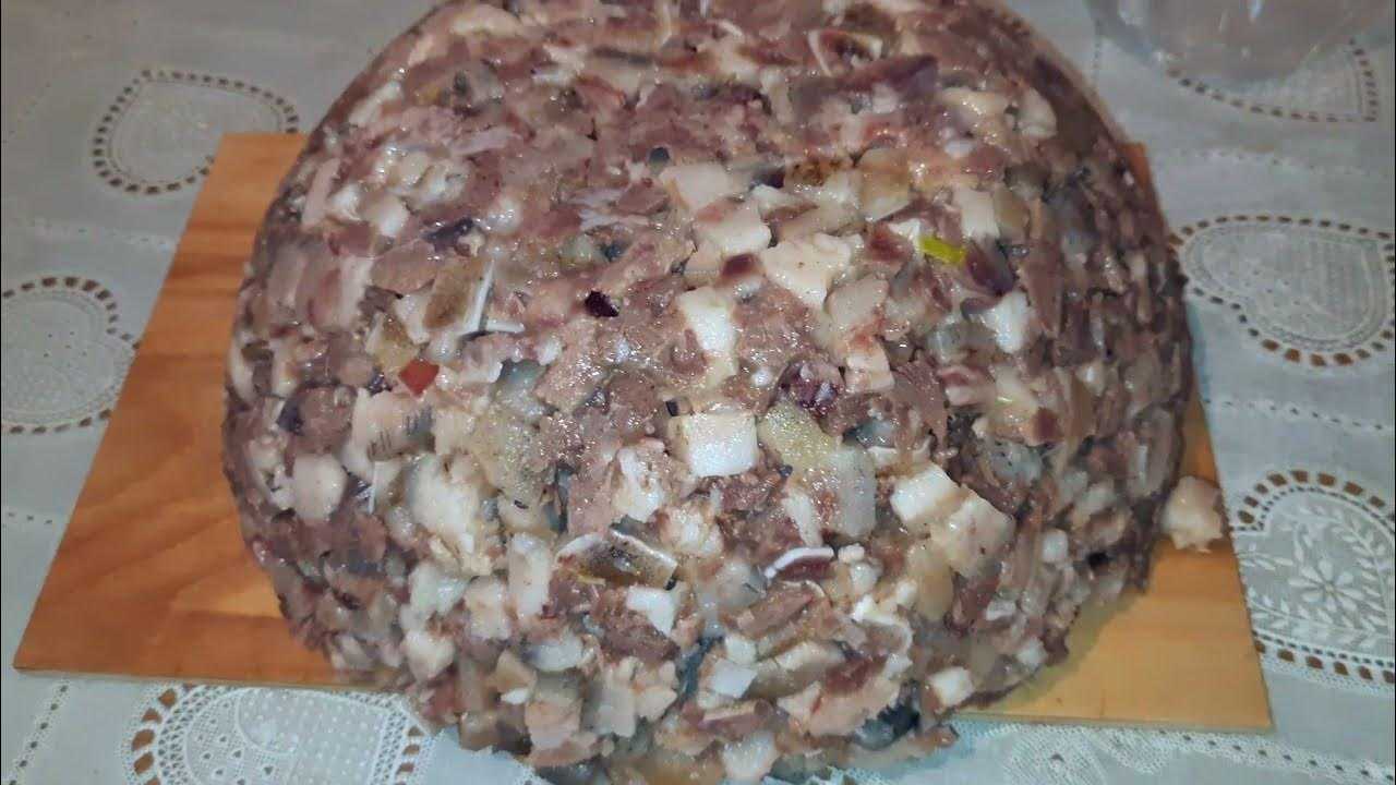 Сальтисон - 8 рецептов в домашних условиях, из головы, из рульки