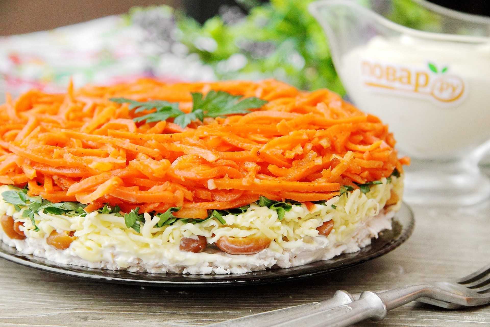 Салат с морковью и кукурузой - 10 пошаговых подробных рецептов