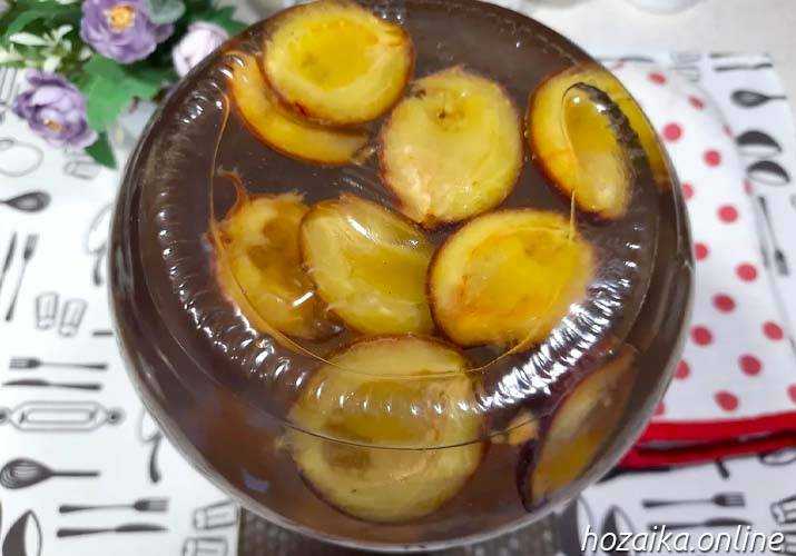8 вкусных рецептов приготовления на зиму моченых слив в домашних условиях